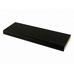 Dubový práh s těsněním - Mořený wenge lakovaný, 40 x 940 mm