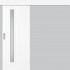Posuvné dveře na stěnu Eko 1 - Sněhobílá Greko