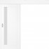 Posuvné dveře na stěnu Frézie - Výška 210 cm