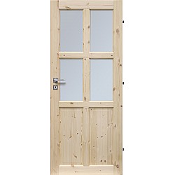 Dřevěné dveře Berlin 4S (Kvalita B)