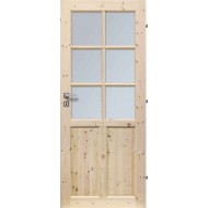 Dřevěné dveře Londyn 6S (Kvalita B)