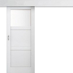 Posuvné dveře na stěnu Bianco Sati 2