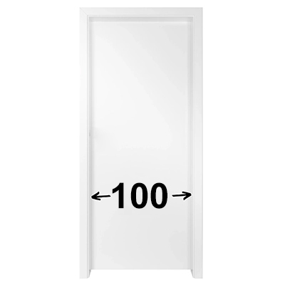 "100" = 104,5/198,5 cm = světlost 100 x 197 cm 