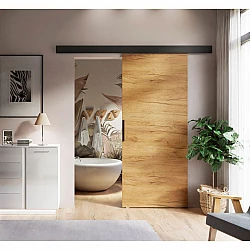 Hliniková Garnýž pro dřevěné dveře (řada VILEN) - Černá