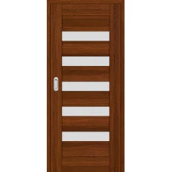 Posuvné dveře do pouzdra Magnólie 1 - Ořech 3D Greko