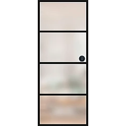 Posuvné skleněné dveře do pouzdra Graf 38