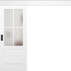 Posuvné dveře na stěnu Peonia (UV Lak) - Výška 210 cm