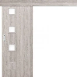 Posuvné dveře na stěnu MENTON 9, 10, 11, 12 (Výška 210 cm)