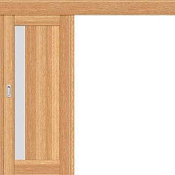 Posuvné dveře na stěnu Frézie 1 - Dub 3D Greko