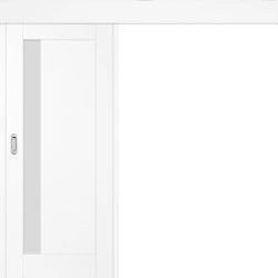 Posuvné dveře na stěnu Frézie 1 - Sněhobílá Greko