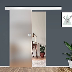 Posuvné skleněné dveře na stěnu GRAF 8 DECORMAT