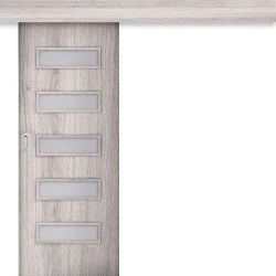 Posuvné dveře na stěnu Gemini 1