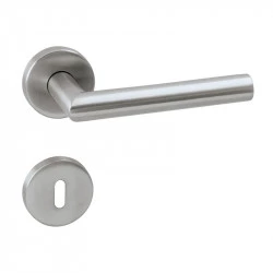 Klika FAVORIT - R  (Broušená nerez)