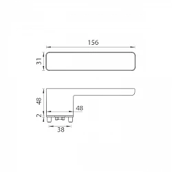 Klika GK - R8 ONE - Velvet šedá