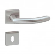 Klika NERO - HR (Broušená nerez)