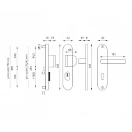Bezpečnostní klika BETA F1