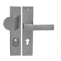 Bezpečnostní klika OMEGA 2 Plus - Nikl