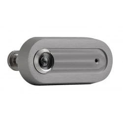 AXA - Jmenovka BETA2 s kukátkem - F6 - Inox elox