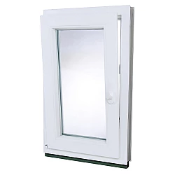 Plastové okno | 50 x 80 cm (500 x 800 mm) | bílé | otevíravé i sklopné | levé