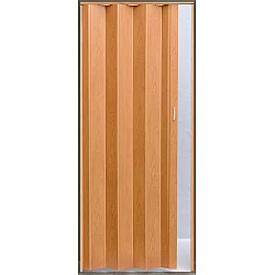 Shrnovací dveře Plné - Dub Světlý