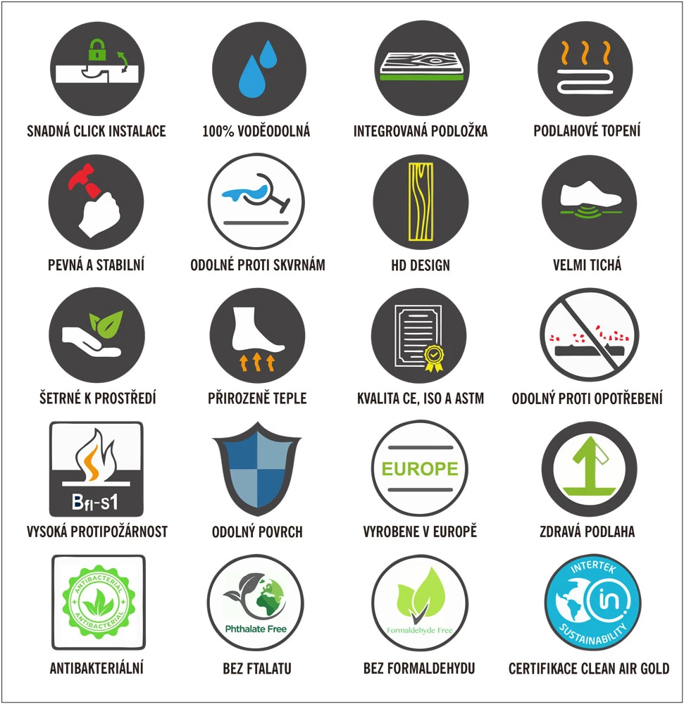 Výhody podlahy